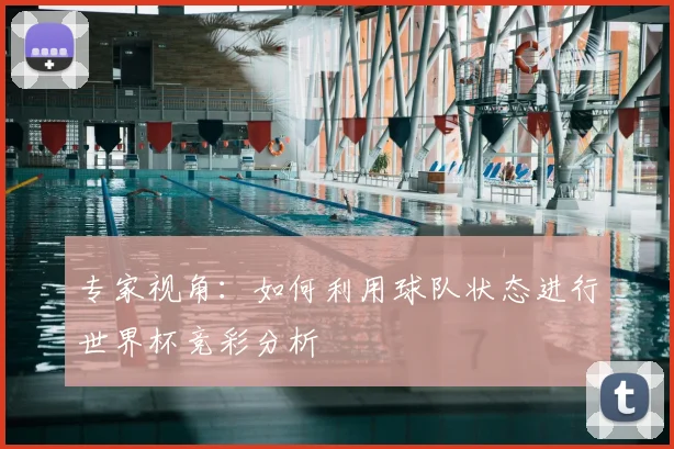 专家视角：如何利用球队状态进行世界杯竞彩分析